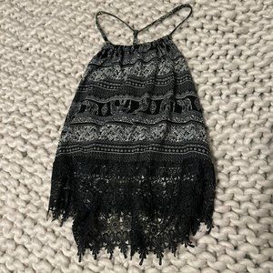 LA Hearts halter tank - S